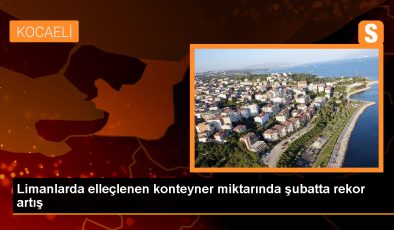 Limanlarda elleçlenen konteyner miktarında şubatta rekor artış