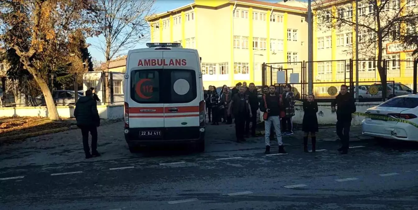 Edirne’de Okul Çıkışı Bıçaklı Saldırı