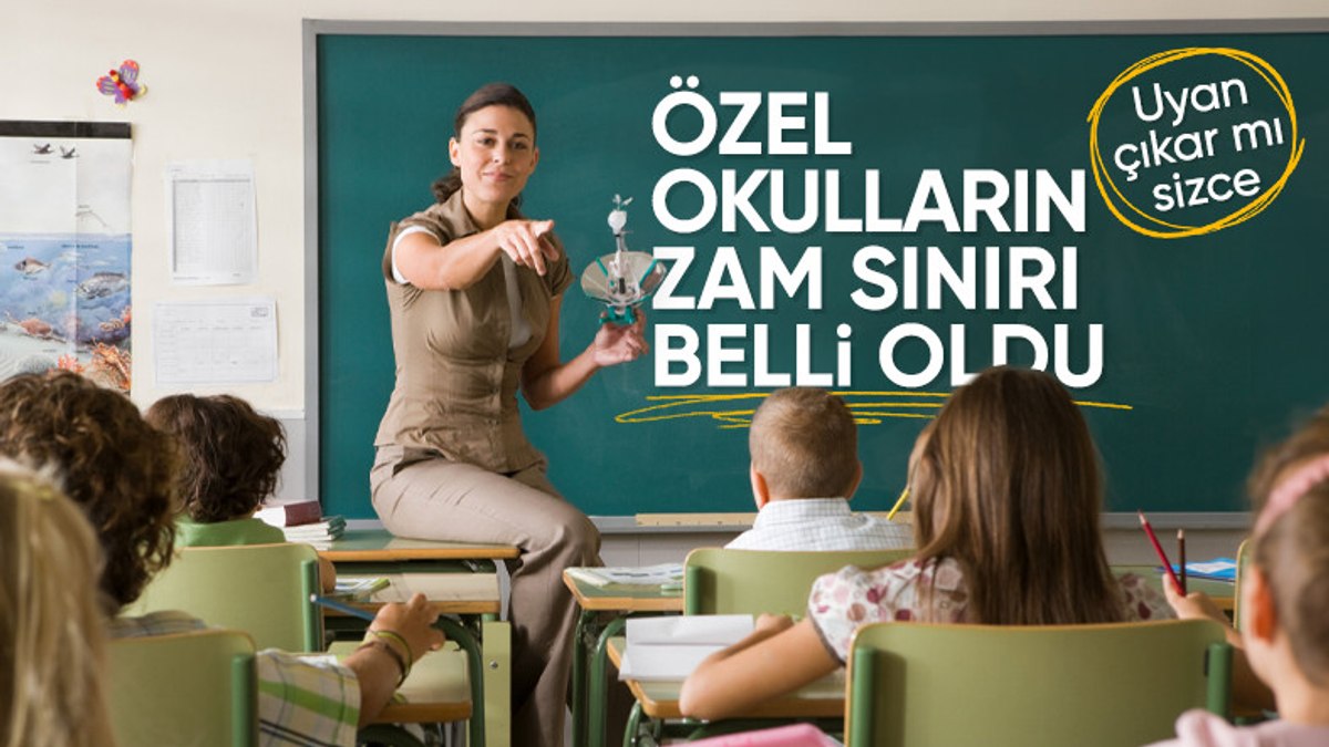 Özel okullarda uygulanacak zam oranları belli oldu