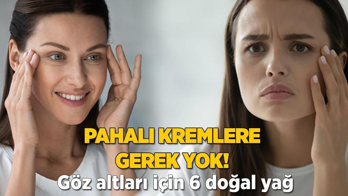 Göz altı pullanmasında değme kreme taş çıkartır! Neme boğacak, üstelik doğal